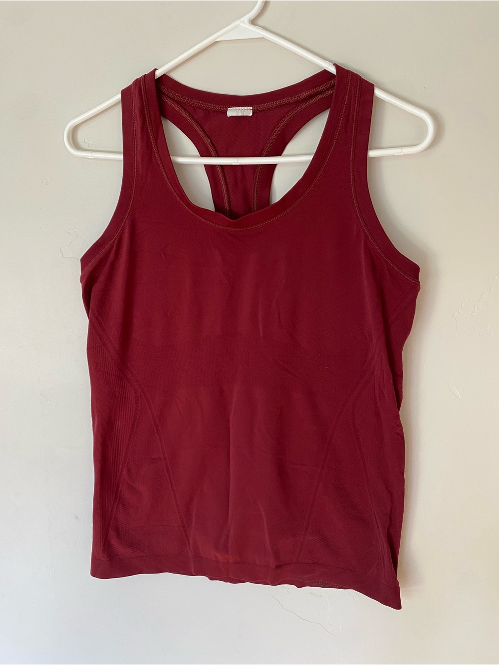 Athleta Women’s Racerback Tank Top - Burgundy